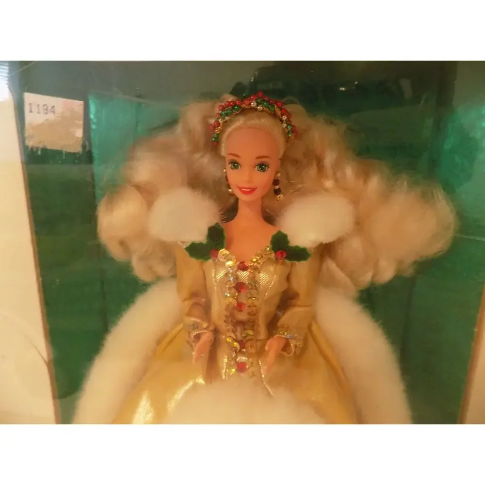 Vintage 1994 Happy Holidays Barbie Special Edition NEW and Sealed Mattel 12155